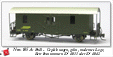 2. Klasse-Panorama-Wagen mit Serviceabteil des Bernina-Express