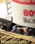 Detail Be- und Entladerohre
