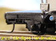 Detail Rahmenwange und Achslager